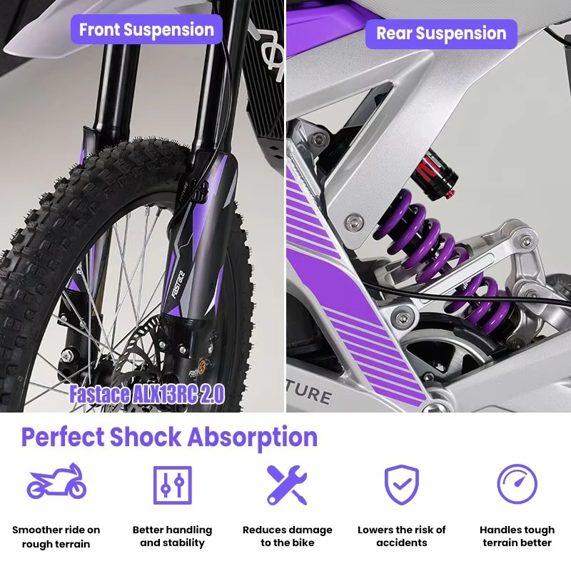 SXLL 79 Bike 72V 35Ah Electric - огляд і ціна 72V 12000W Electric Dirt Bike