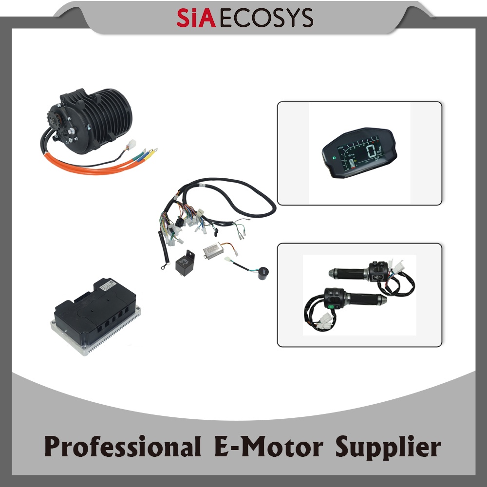QS MOTOR QS138 3000W V3 70H 72 - огляд і ціна Mid Drive Motor Kit 72V 3000W