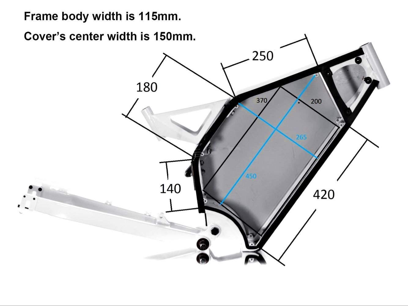 Wholesale Ebike Frame for Endu - огляд і ціна 8000W Stealth Bomber Ebike