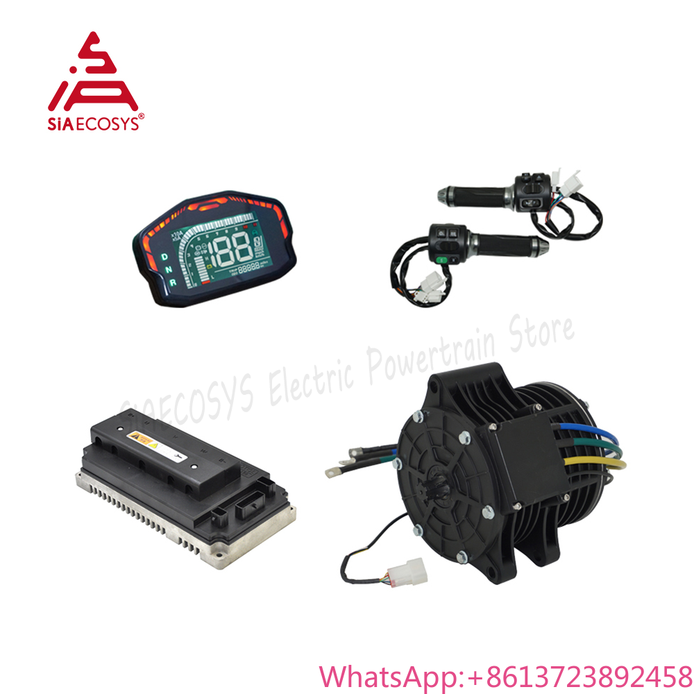 QSMotor 3000W Electric Motor 5 - огляд і ціна Mid Drive Motor Kit 72V 3000W