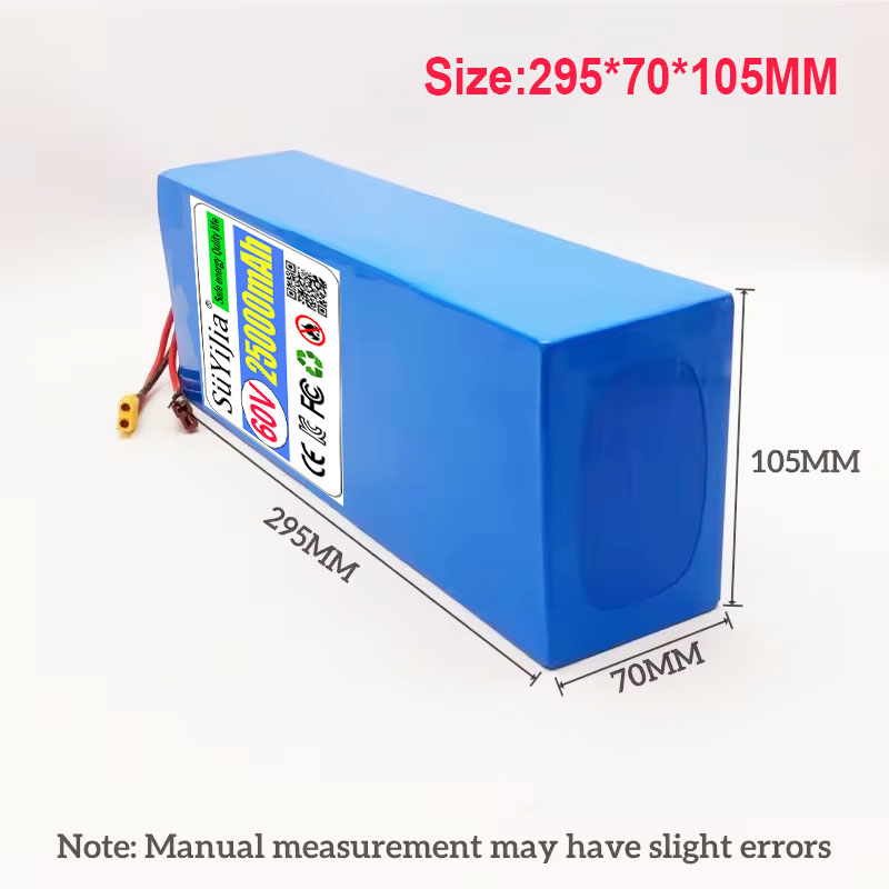 16S5P 60V Battery 25AH 18650 L - огляд і ціна 60V 30Ah Electric Scooter Battery