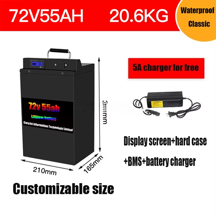 72 Volt Lifepo4 Battery Pack 7 - огляд і ціна 72V 60Ah Lifepo4 Battery Pack