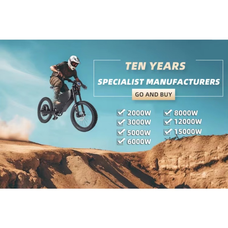 High Performance Enduro Bicycl - огляд і ціна 72V 12000W Electric Dirt Bike