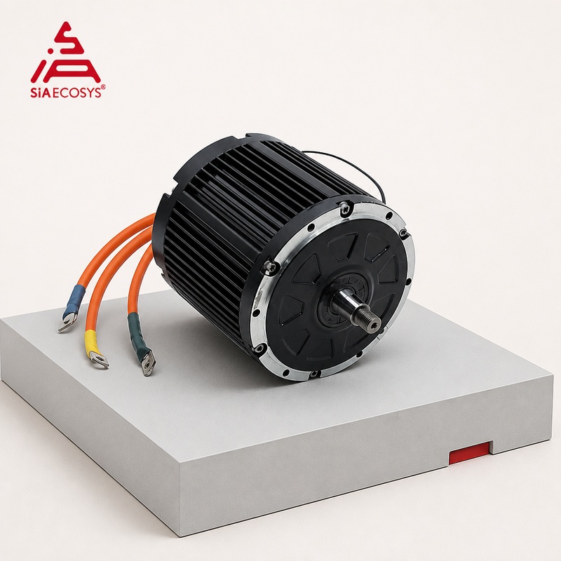 QSMOTOR D155A-70 10KW 72V PMSM - огляд і ціна Electric Motorcycle Conversion Kit 72V