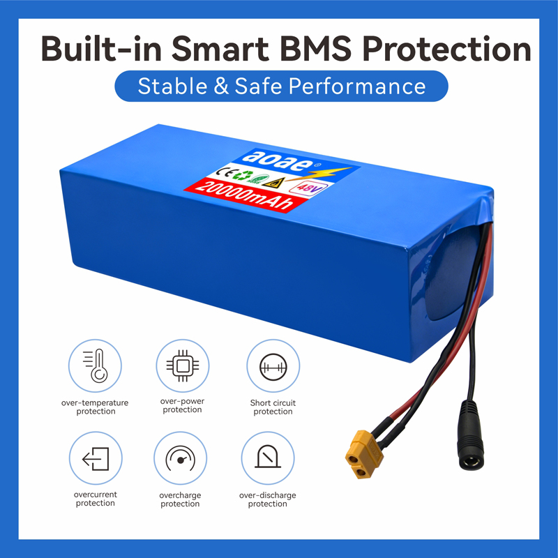 48V Electric Scooter Battery 1 - огляд і ціна 60V 30Ah Electric Scooter Battery