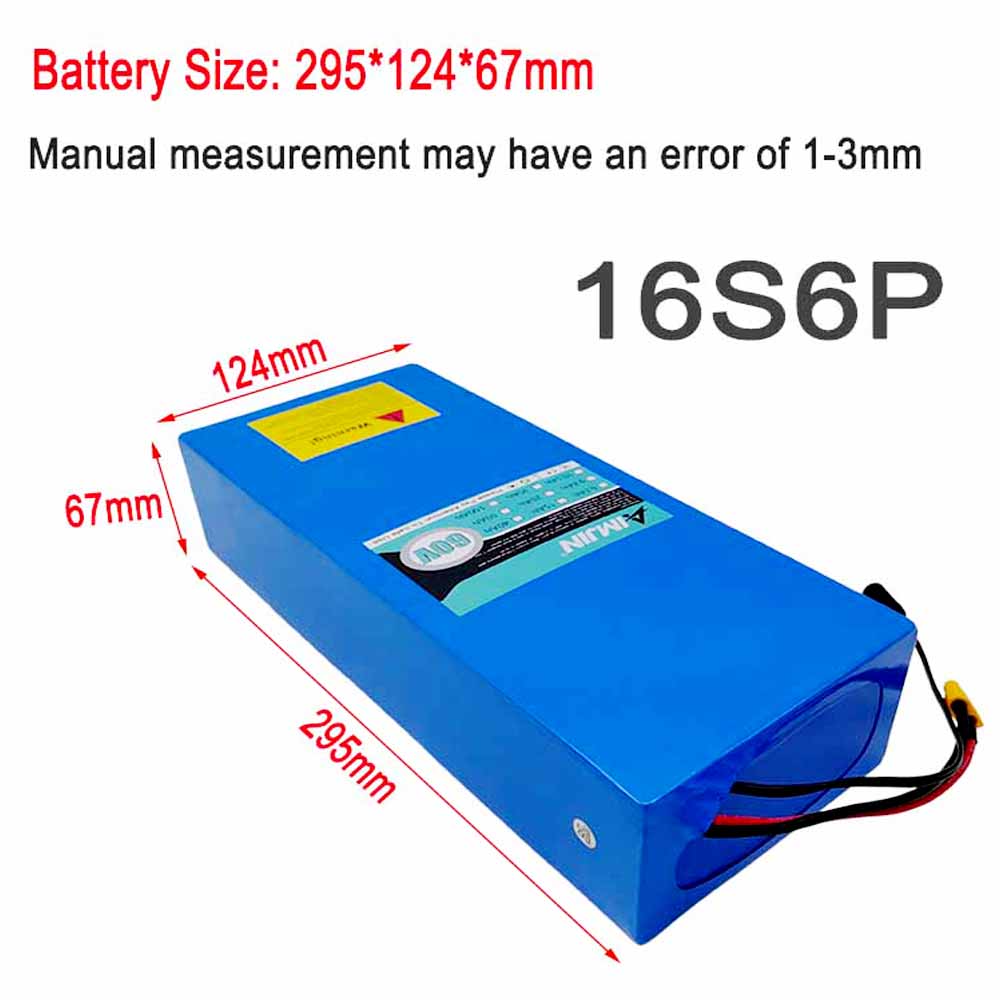 16S6P 60V 30Ah 18650 Lithium I - огляд і ціна 60V 30Ah Electric Scooter Battery