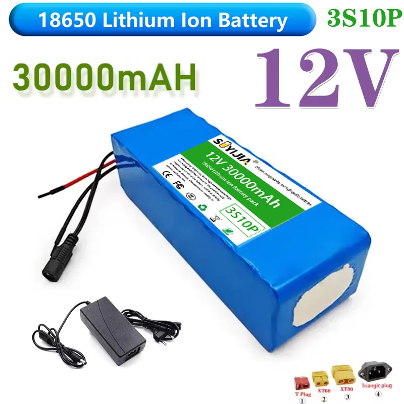 12V 30Ah 3S10P for 12V Electri - огляд і ціна 60V 30Ah Electric Scooter Battery