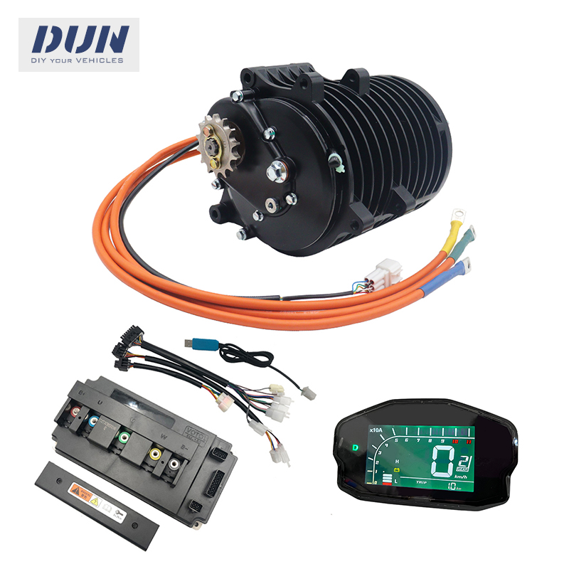 QS138 72v 70H 3000W V3 100kmh  - огляд і ціна Mid Drive Motor Kit 72V 3000W